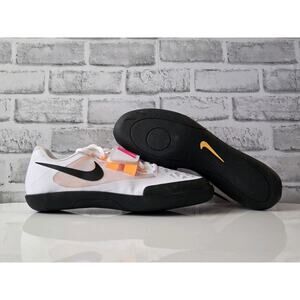 Nike Zoom SD 4 White Black Pink Track Field Shoes 685135-102 Mens 5